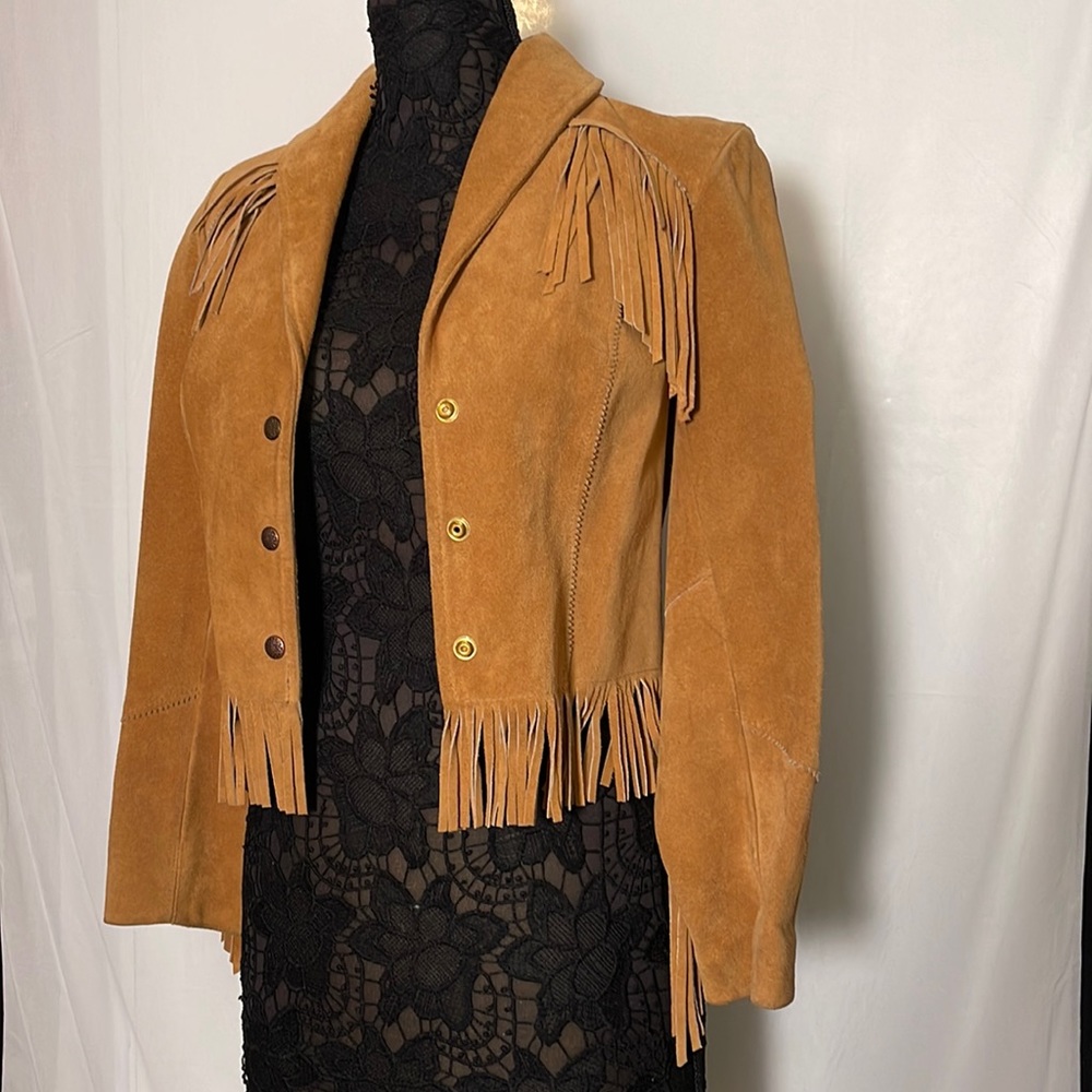 Vintage Ms Pioneer Fringe Jacket